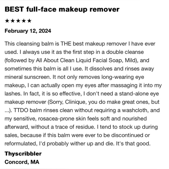 🎉HP🎉 Clinique Take The Day Off Cleansing Balm (Full Size) - Picture 8 of 9